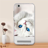 Case For Xiaomi Redmi 5A Case Cover Silicon Case For Xiaomi Redmi 5A Cover 3d Cat Flower Cartoon Fundas For xiaomi Redmi 5A Capa