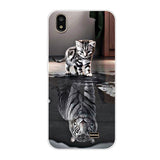 Cool Pattern Case For Prestigio Wize Q3 PSP3471 DUO Case Cover Clear Soft Silicone Phone Cover For Prestigio Wize Q3 Cover Cases