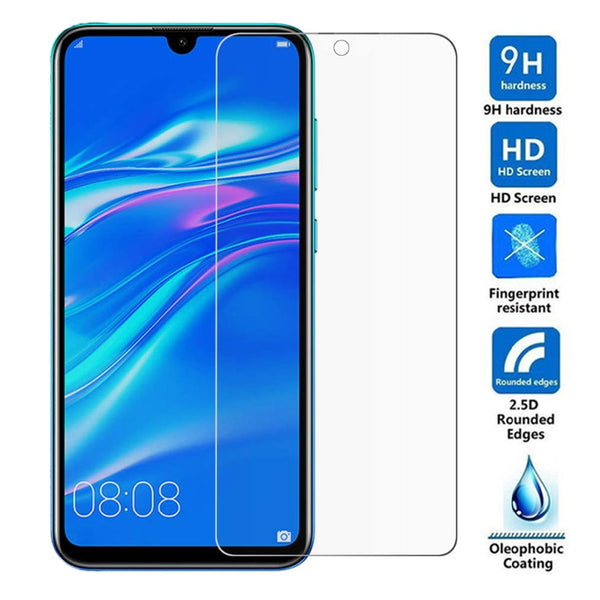 2pcs Tempered Glass for Huawei Honor 10i 8A 10 Lite 8C 8X Play P20 P30 Pro P Smart 2019  Protective Film Screen Protector