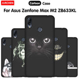 JURCHEN Phone Case For Asus Zenfone Max Pro M2 ZB631KL ZB632KL ZB633KL ZB634KL Silicone Soft Cover For ASUS Zenfone Max Pro M2