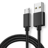 REZ Micro USB Cable 2.4A Fast Data Sync Charging Cable For Samsung Huawei Xiaomi LG Andriod Microusb Mobile Phone Cables