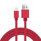 REZ Micro USB Cable 2.4A Fast Data Sync Charging Cable For Samsung Huawei Xiaomi LG Andriod Microusb Mobile Phone Cables