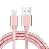 REZ Micro USB Cable 2.4A Fast Data Sync Charging Cable For Samsung Huawei Xiaomi LG Andriod Microusb Mobile Phone Cables