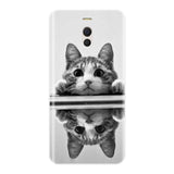 Phone Case For Meizu M6 M6S M5C M5 M5S M3S M3 M2 Soft Silicone TPU Cute Cat Painted Back Cover For Meizu M6 M5 M3 M2 Note Case