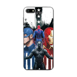 Novelty Phone Case Coque For Huawei Honor 7A on Cover Honor 7A 5.45'' Avengers Soft TPU Painted Case Funda For Huawei Honor 7A